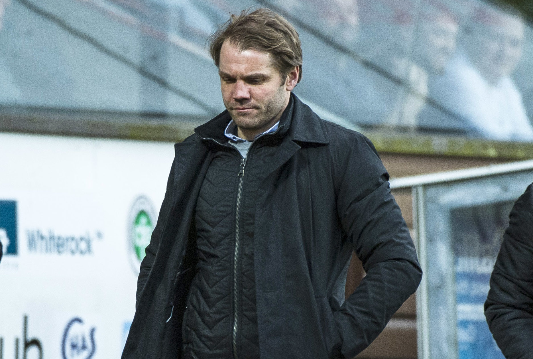 United boss Robbie Neilson after the Arbroath defeat.