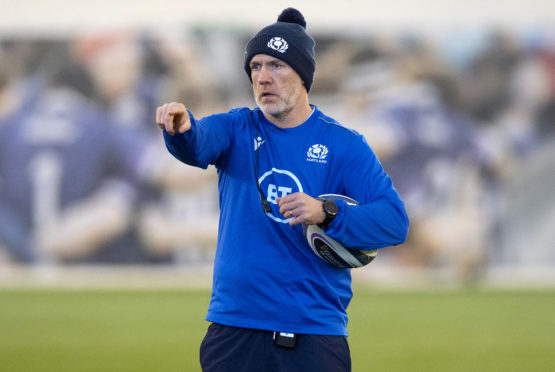 Scotland assistant coach Steve Tandy.