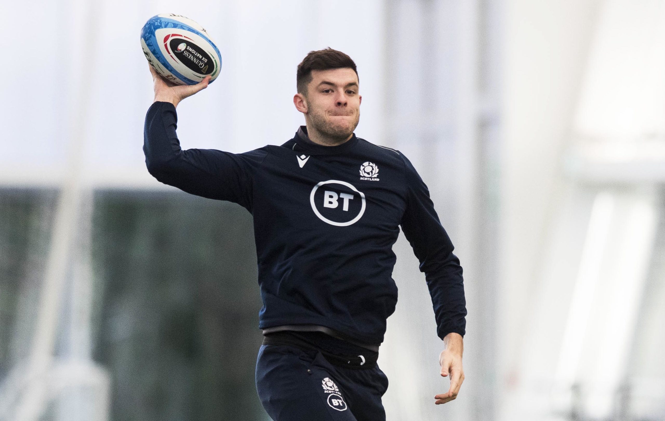 Blair Kinghorn  scored Scotland's first Siux Nations hat-trick in 30 years the last time they played Italy.