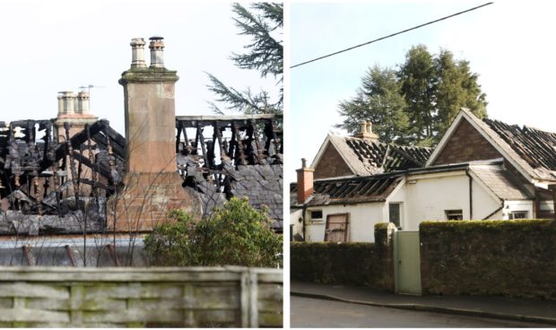 The Albert Street property was left a burnt-out shell after the Thursday night fire.