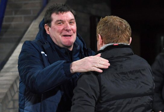 Tommy Wright and Neil Lennon.