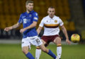 David Wotherspoon in action against Motherwell.