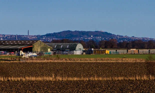 The development will be built beside Errol Airfield, if approved.