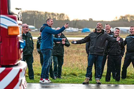 Top Gear hosts having a laugh - as usual!