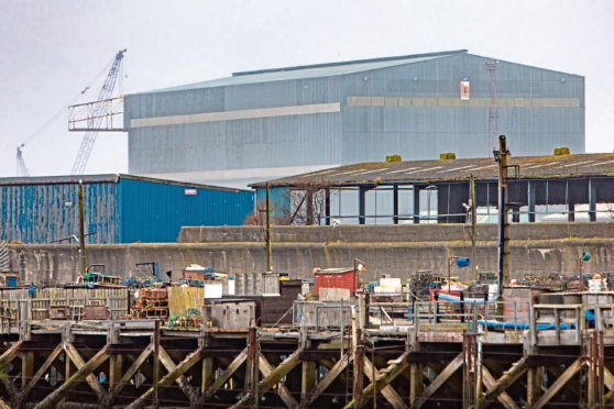 Courier News - Fife - Reporter Unknown - General views of BiFab Facility - CR0006562 - Methil - Picture Shows: BiFab yard in Methil - Thursday 28th February 2019 - Steve Brown / DCT Media