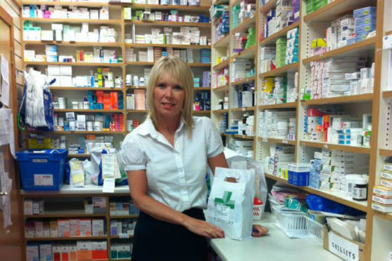Bernadette Brown at Cadham Pharmacy.