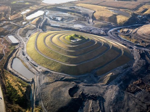 St Ninians from the air.