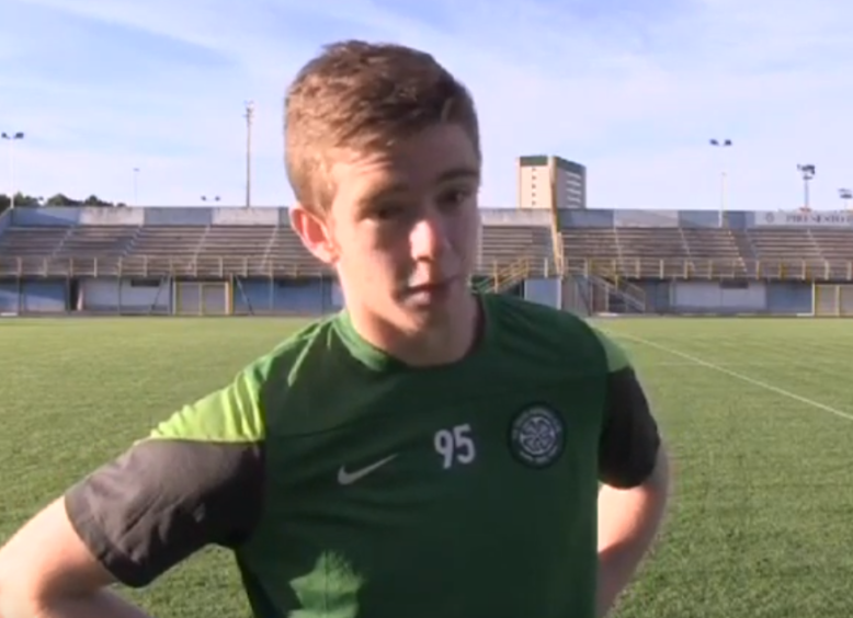 Findlay was in Celtic's youth ranks from age of eight