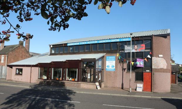 Arbroath Town Mission on Grant Street in October 2019.