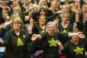 Gayle joins Perth Rock Choir for a rehearsal.