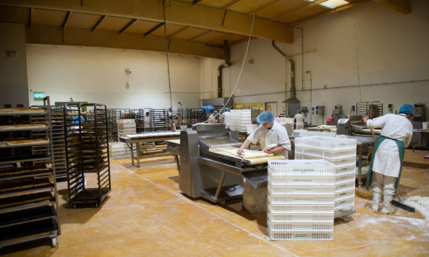 Stuarts bakery in Methil.