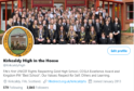 The main picture of the school's Twitter account looks a little different....