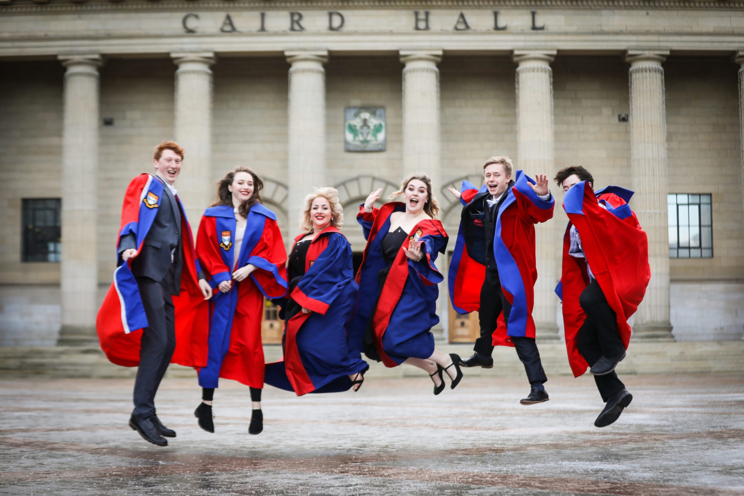 Dundee University graduates celebrated together last year.