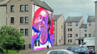 What the finished Eilish McColgan mural in Dundee would look like.