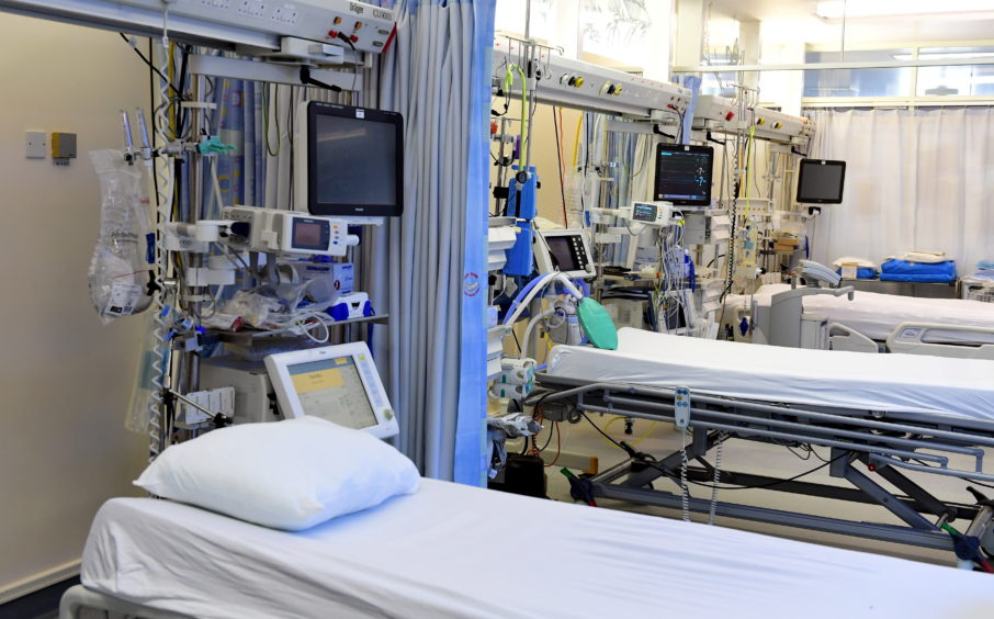 The Scottish and UK governments are working to ensure intensive care rooms have the equipment they'll need to treat the expected flood of coronavirus patients.