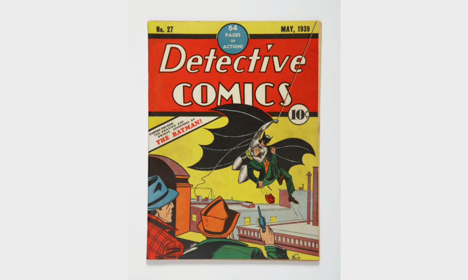 Detective Comics no.27, the first appearance of Batman, May 1939