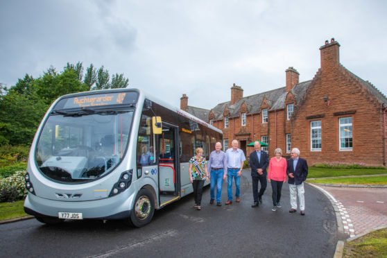 Auchterarder's Community Bus Service is one of the routes which has stopped.