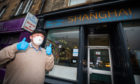 Shanghai Takeaway in Perth  is still operating as a delivery provider with staff wearing clothes and face masks.
