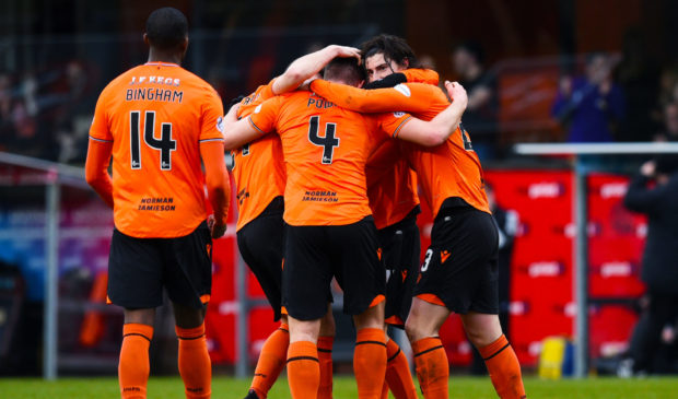 Premiership newcomers Dundee United.