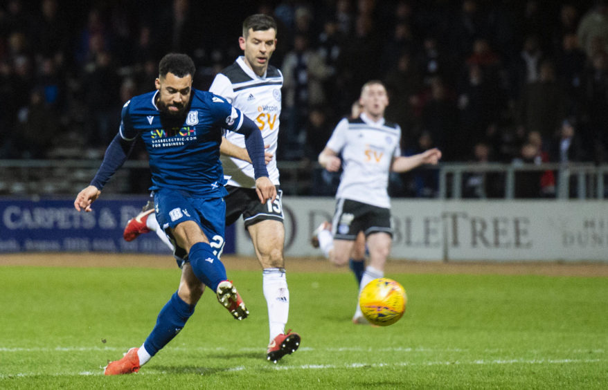 Kane Hemmings scores in recent win over Ayr