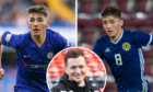 Andy Goldie remains in contact with Billy Gilmour and his family