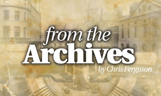 We have been delving into the store of archive stories written by Courier journalist Chris Ferguson.