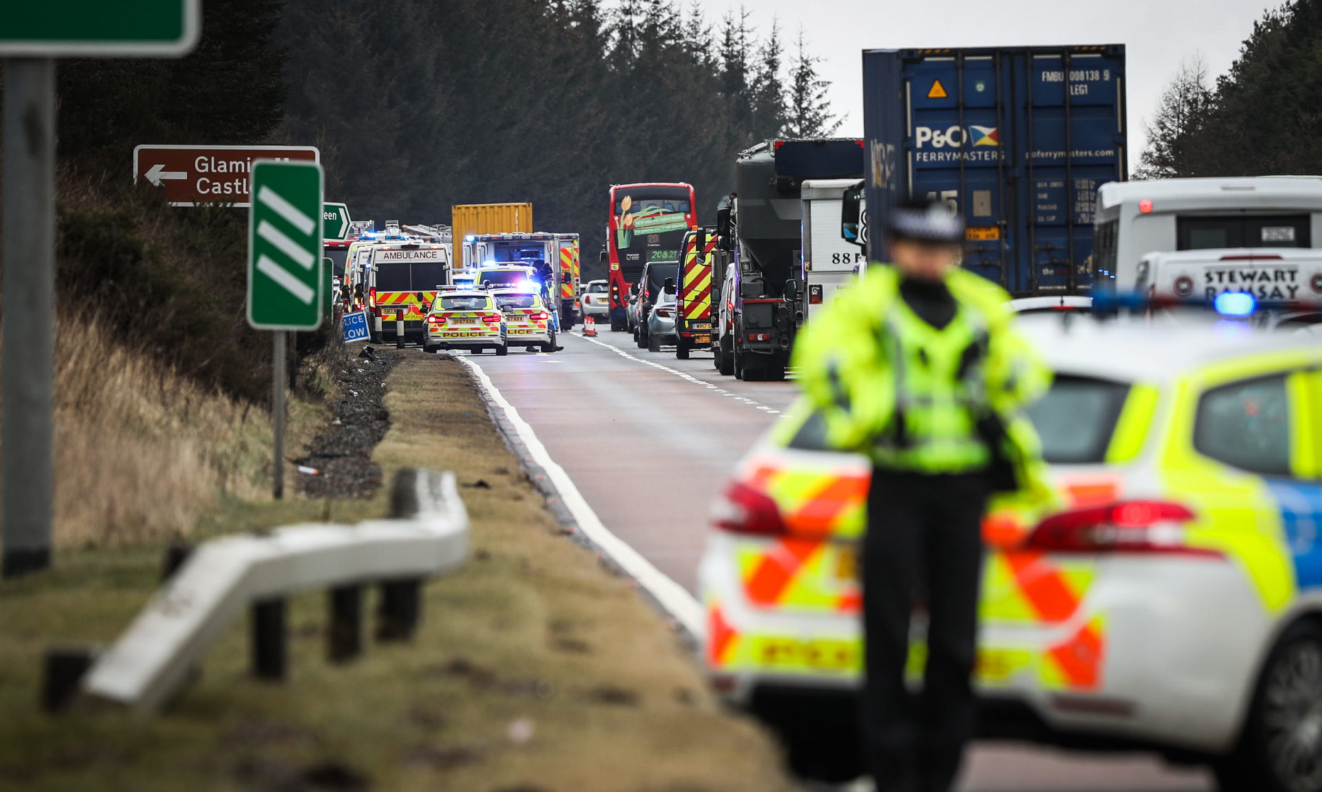 Police name Dundee van driver killed in crash involving bus on A90 in ...