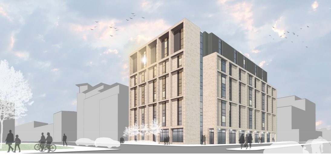 How the flats would look if approval is given.