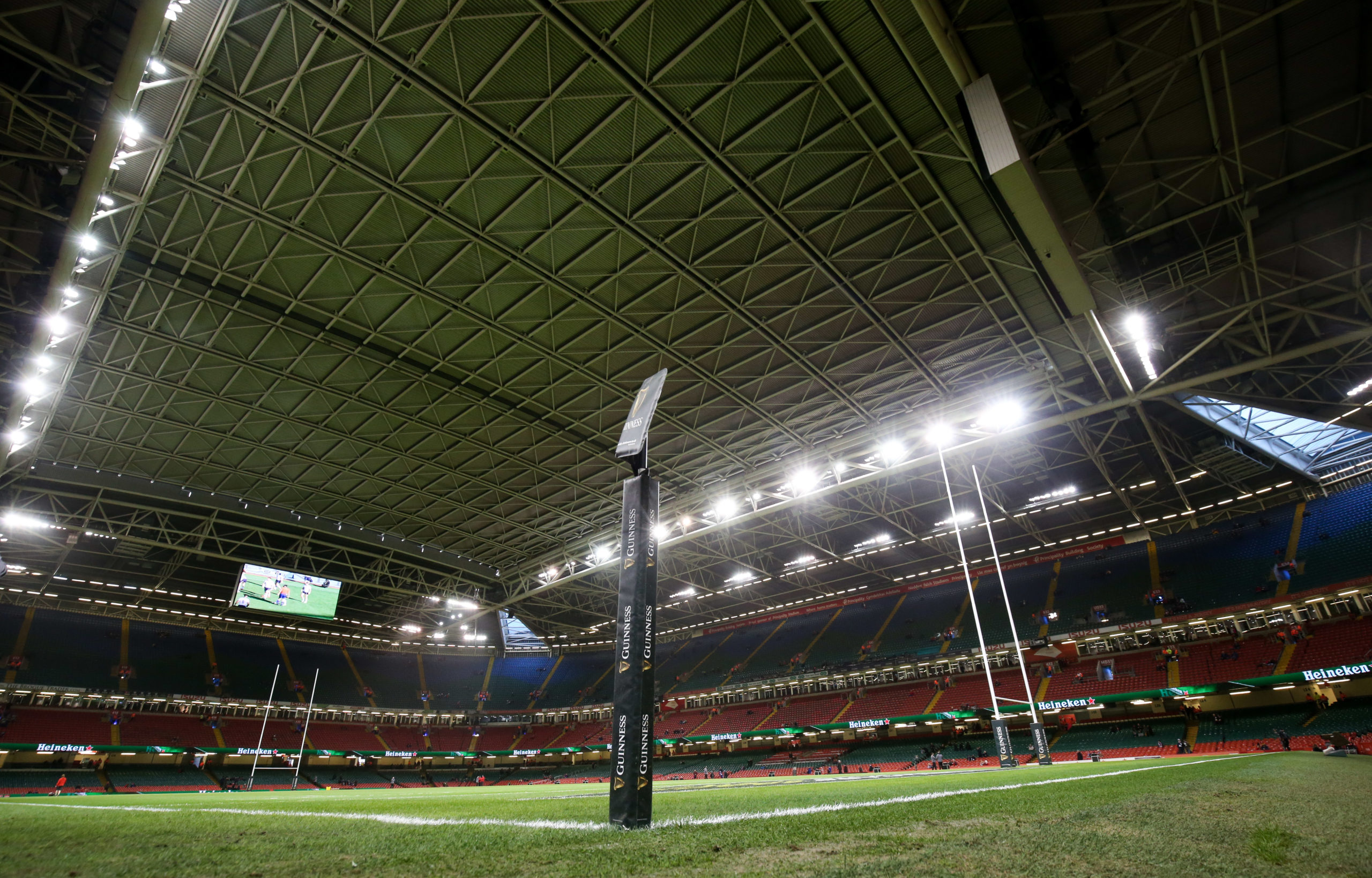Scotland's game against Wales in Cardiff was postponed 24 hours before kick off..