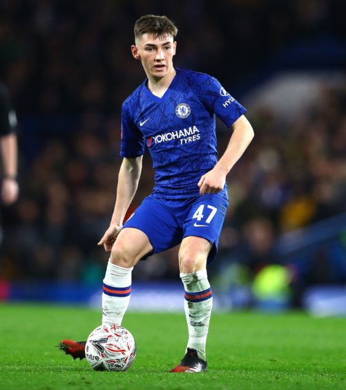 Billy Gilmour joined Chelsea from the Rangers youth academy