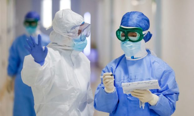 Nurses on the frontline of the original coronavirus outbreak in Wuhan, China.