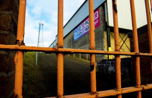 The gates are closed at Tannadice and across Scotland.