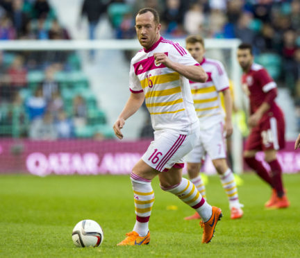 Charlie in action for Scotland in 2015.