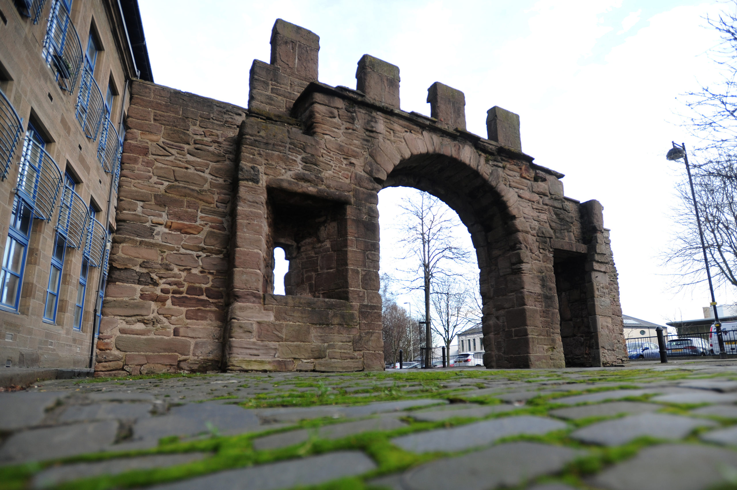 Pictured is the Wishart Arch, Dundee.