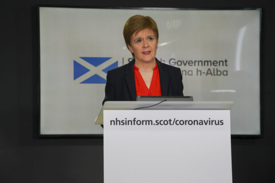 Scotland's First Minister, Nicola Sturgeon.