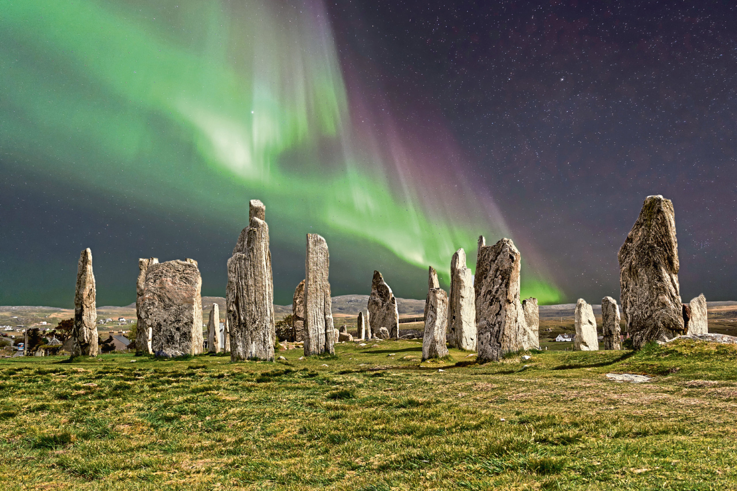 'I imagine a field of magnificent standing stones, maybe each five metres high, echoing the beauty of Callanish on Lewis.'