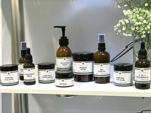 A range of products produced by Cannafull