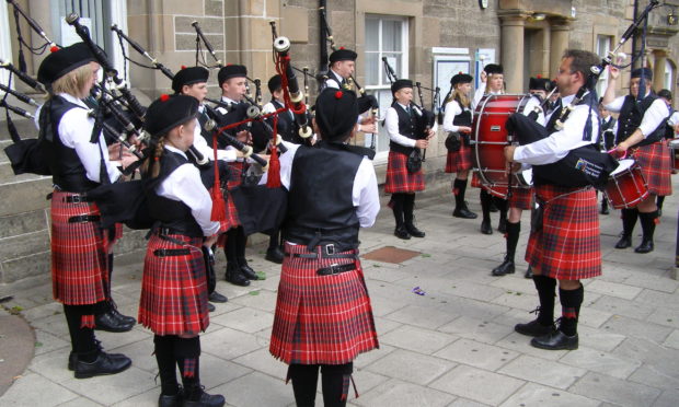 Community School of Auchterarder Pipe Band