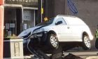 The vehicle crashed at .the junction with High Street and Kirkgate, (Pic Fife Jammers)