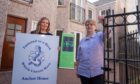 Wendy Givens and Sharon Thomas of Anchor House and The Lighthouse outside new crisis centre for mental health being set up in Perth at The Neuk.