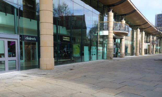 The Overgate Shopping Centre in Dundee.