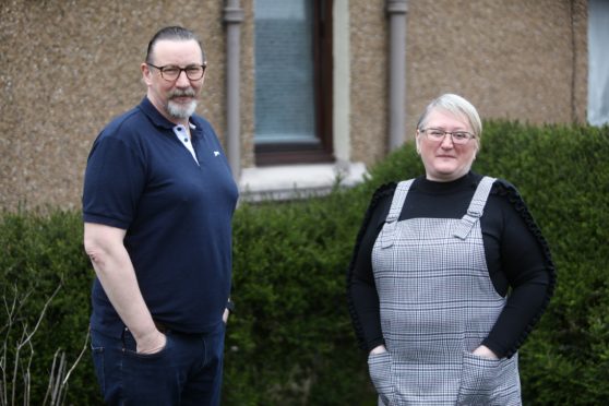 Team Fife recruits husband and wife Robert Bennett and Jacqueline Purdie have new roles delivering food to homeless hostels.
