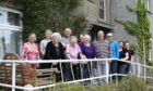 Residents and staff at The Glade in Brechin.