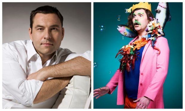 David Walliams and John Luke Roberts.