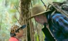 Julian Dennison as Ricky and Sam Neill as Hec in Hunt for the Wilderpeople.