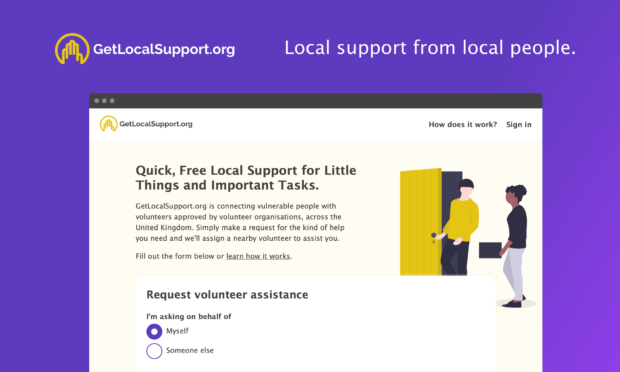 The Getlocalsupport website