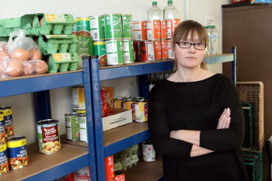 Samantha Bruce of Lochee Community Larder.