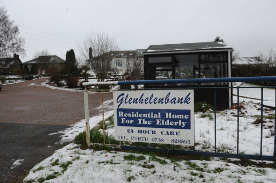 The Glenhelenbank Residential Home in Luncarty, Perthshire.