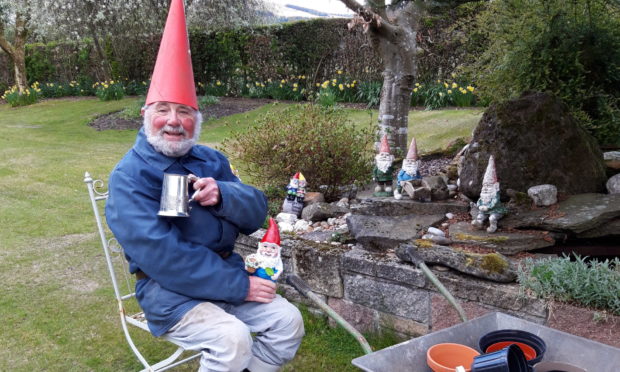 Alan Harper, at his home in Crook of Devon, Kinross-shire