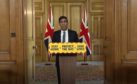 Chancellor RIshi Sunak during a Government daily briefing